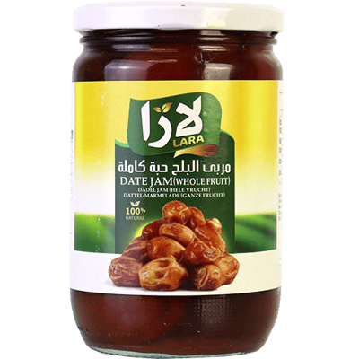 مربى بلح تمر حبة كاملة لارا 775غ